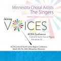 ACDA Central-North Central 2020 The Singers Minnesota Choral Artists CD