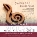 2018 Michigan Music Conference MMC 6-7-8-9 Honors Choirs (all 3 Choirs) Jan. 25-27, 2018 MP3