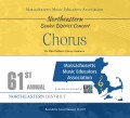 MMEA Massachusetts 2019 Northeastern Senior Festival Chorus 1-12-2019 CD/DVD