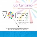 ACDA Central-North Central 2020 Cor Cantiamo CD